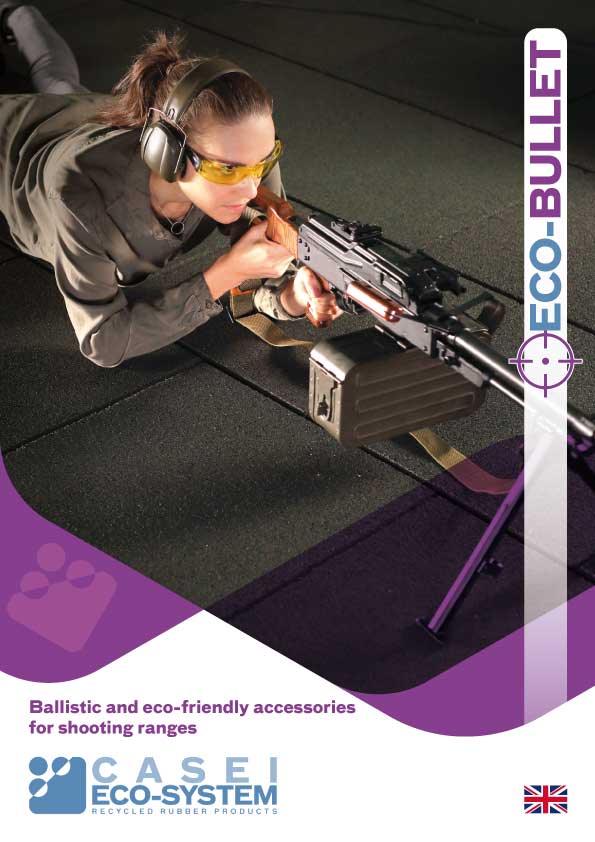 Recycled Rubber Product Catalogs 8 Copertina ECO BULLET EN