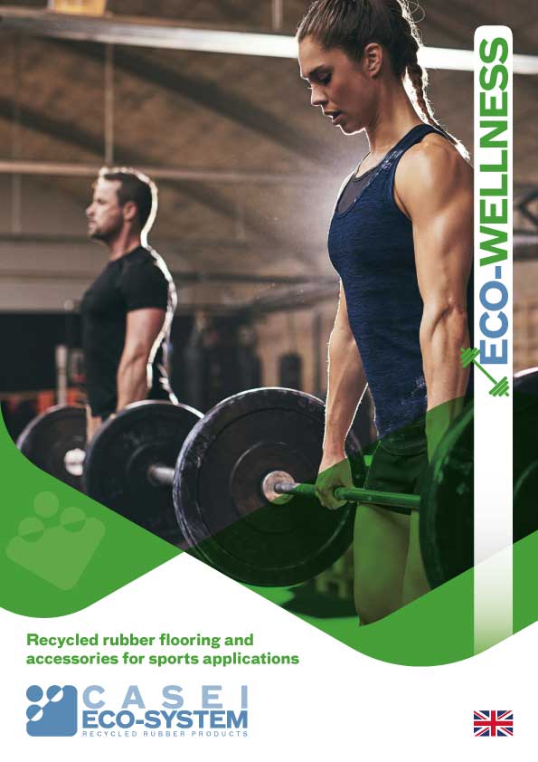 Recycled Rubber Product Catalogs 2 ECO WELLNESS copertina EN 2025.01