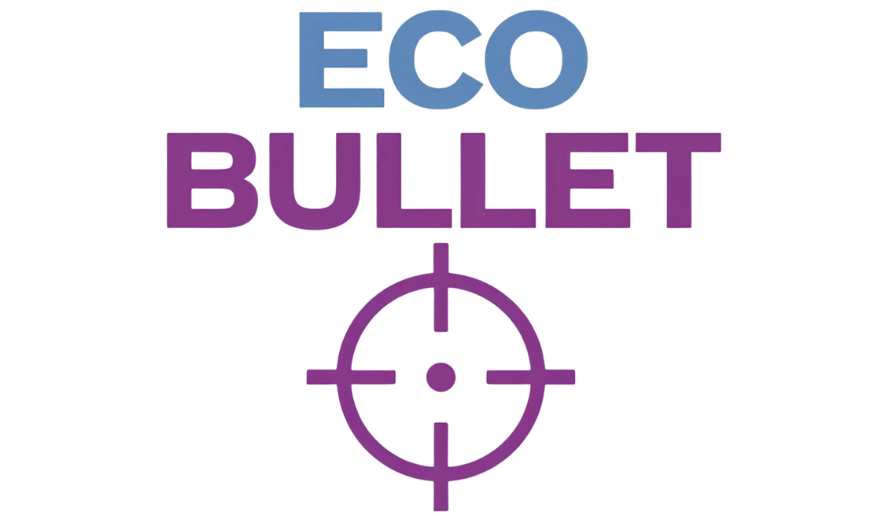 Logo ECO-BULLET, famiglia Casei Eco-System per soluzioni tecniche destinate ai poligoni di tiro