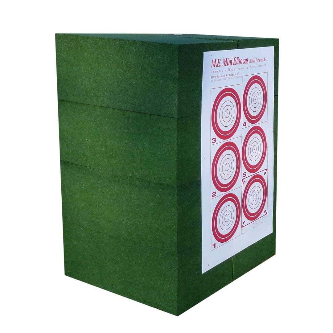 ECO-BULLET 4 ECO-SHOOT, système modulaire pour murs balistiques dans les stands de tir