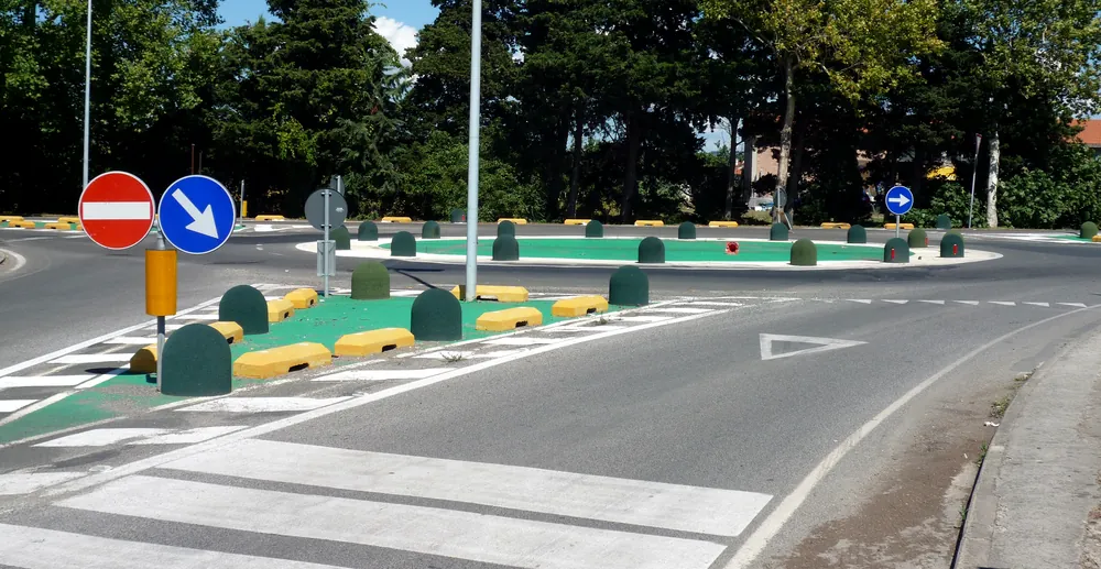 ECO-ROAD SAFETY 9 eco bollard sphere dissuasori sfera rotatoria segnaletica