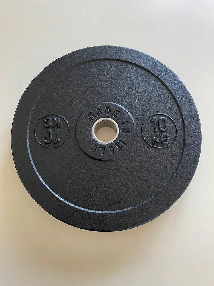 Segunda cara del disco ECO-BUMPER de 10 kg