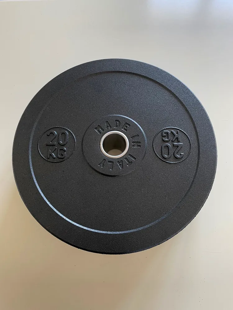 Segunda cara del disco ECO-BUMPER de 20 kg