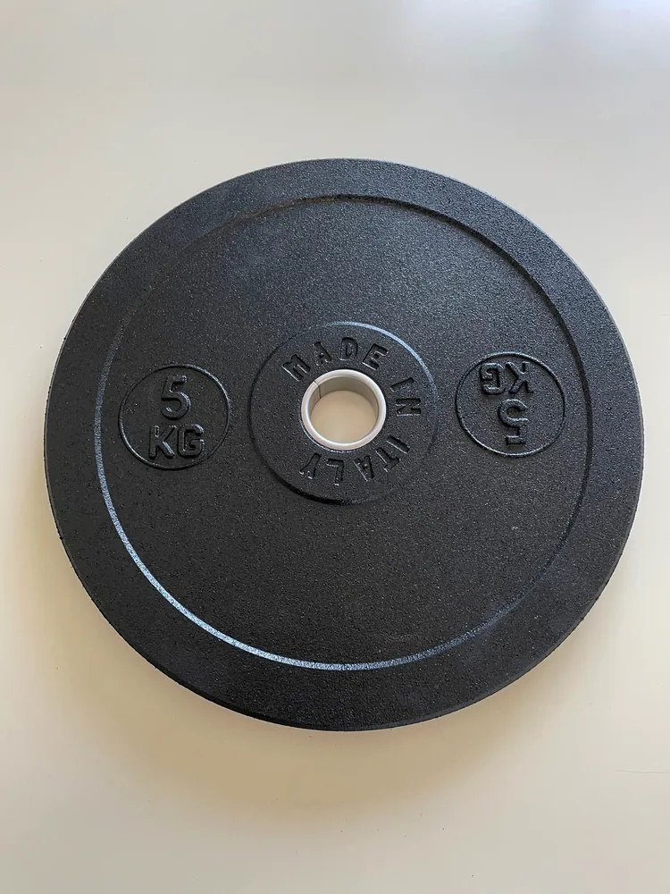 Segunda cara del disco ECO-BUMPER de 5 kg