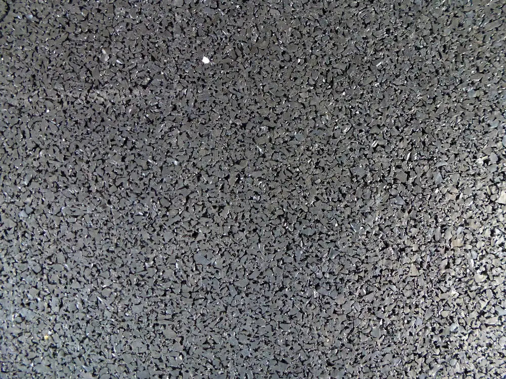 ECO-FON MAT 6 Dettaglio della superficie in granuli di gomma riciclata di ECO-FON MAT