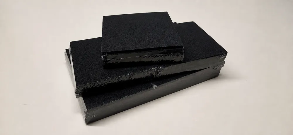ECO-FON MAT 5 Tappetini ECO-FON MAT in gomma riciclata confezionati in diversi formati