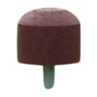 ECO-FUN 12 Braunes ECO-BONG-Element mit isolierter Halterung auf weißem Hintergrund